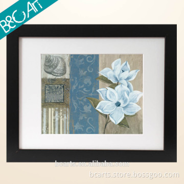 ZH(5380) Classical White flower Stretcher Canvas Art painting For Sale